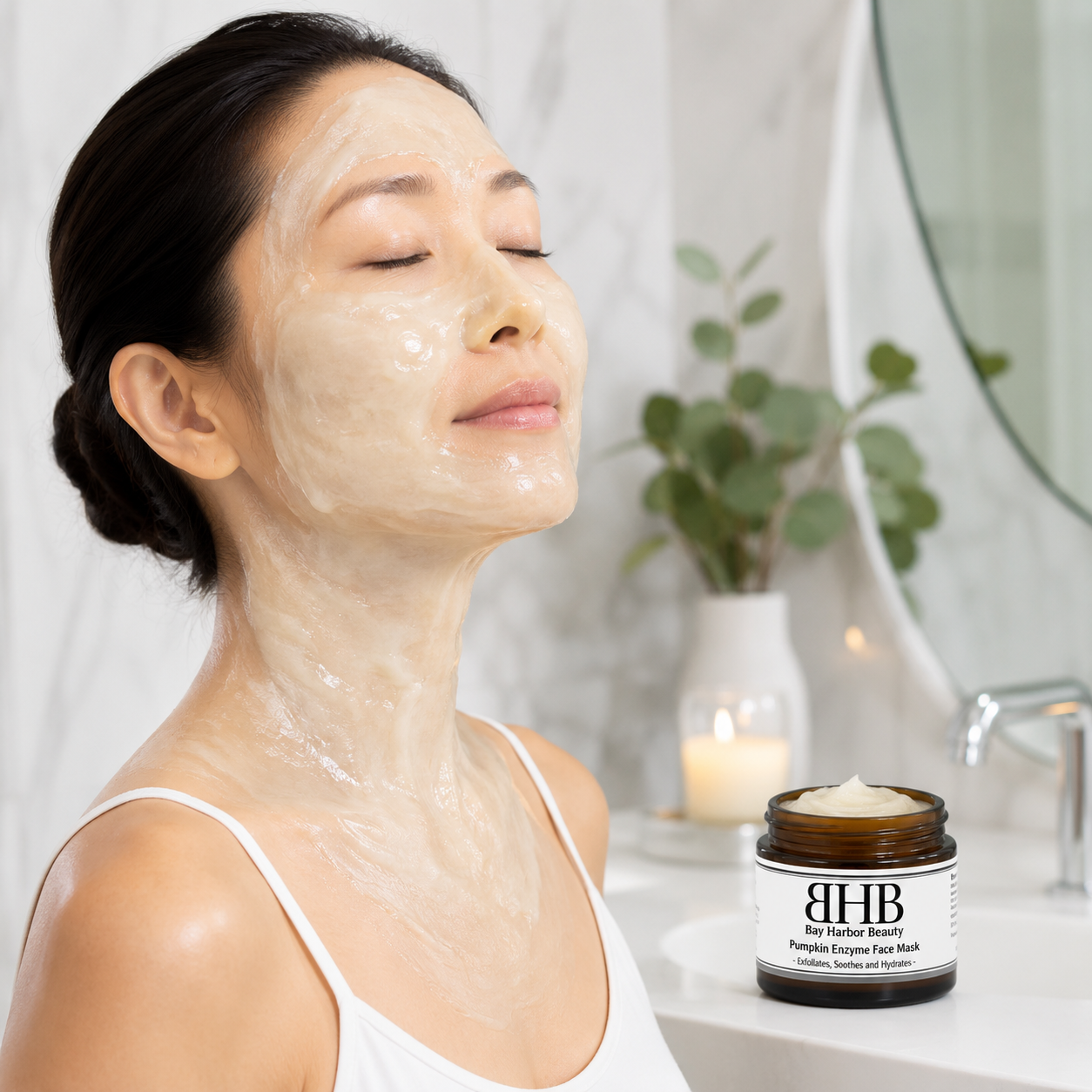 Pumpkin Enzyme Face Mask Brightens Acne Prone Skin – Bay Harbor Beauty